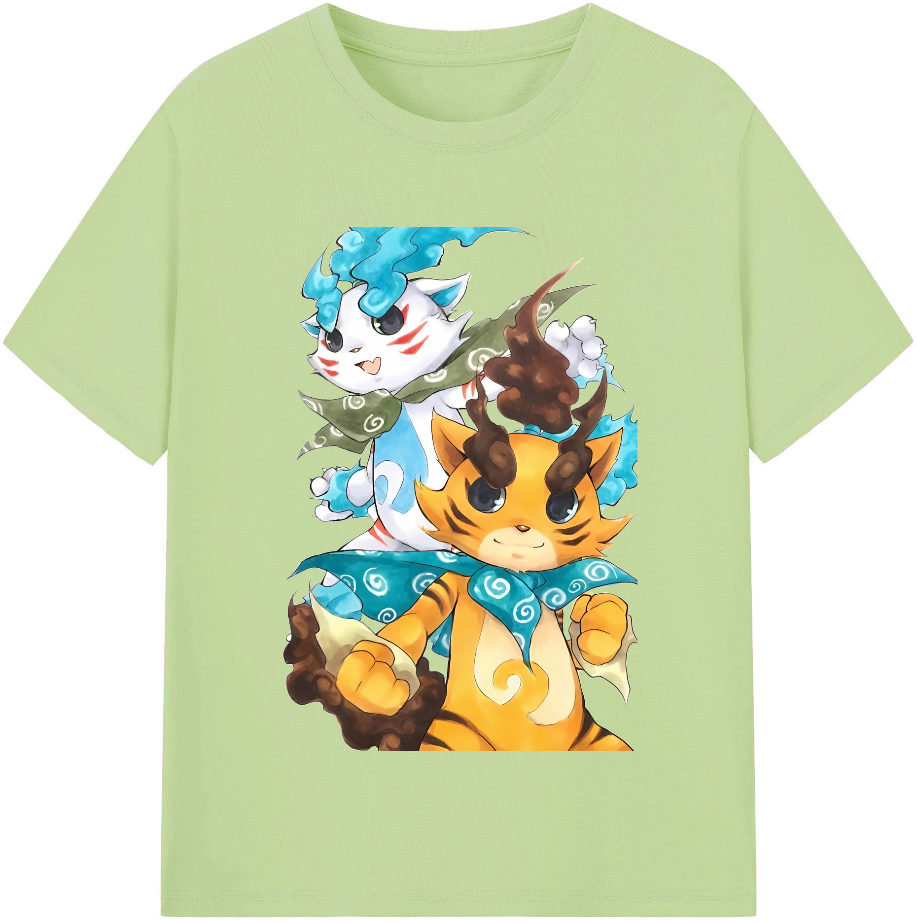 （画像用） 妖怪ウォッチ Yo-kai Watch 綿100％半袖Tシャツ（フロントプリント）